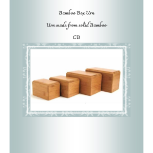 Bamboo Box Urn CB