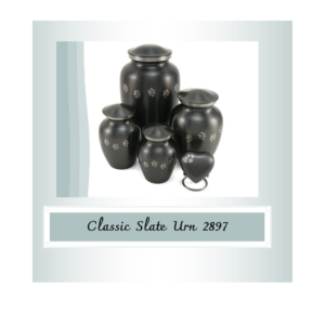 Classic Paw Slate Urn 2897