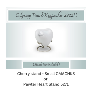 Keepsake Heart - Odyssey Pearl 2922H
