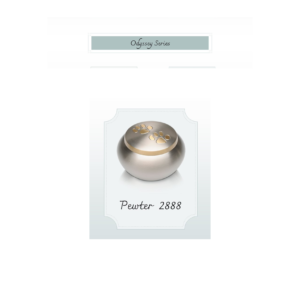 Odyssey Pewter Urn 2888