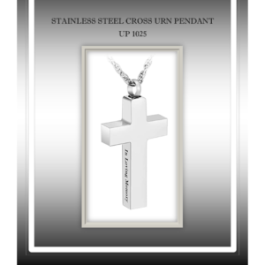 Pendant - Stainless Steel Cross UP1025